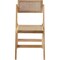 Isl Furnishings Ibiza Rattan Modern Folding Chair 1, Natural CH51DC-1PK-NATURAL - alternate 3